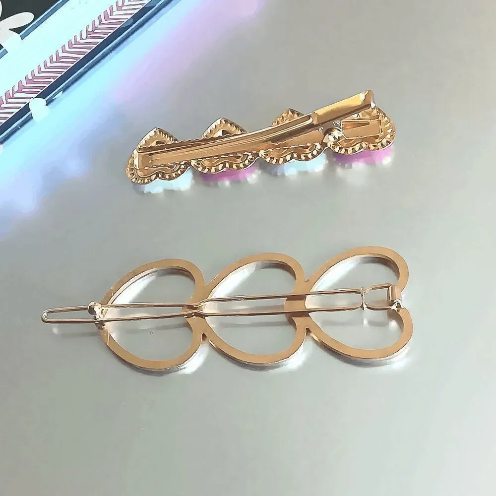 2 Piece Heart Hair Accessory Set